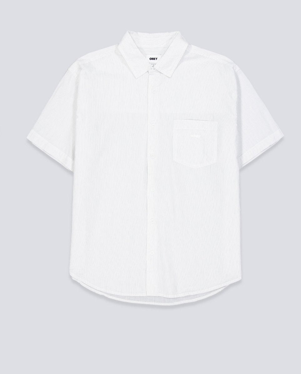 Camisa Obey Bigwig Jamie Blanco Hombre 181210456-WTM