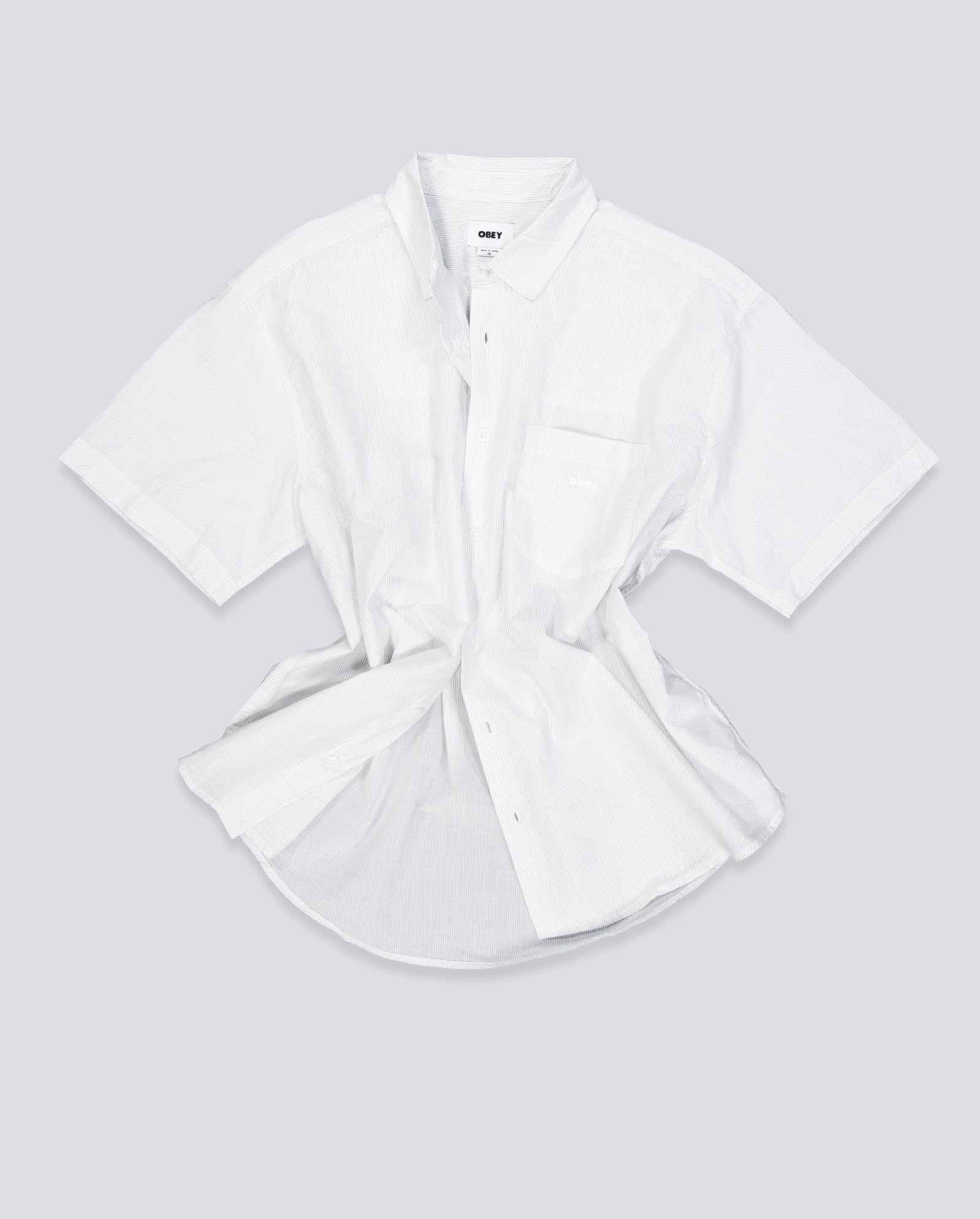 Camisa Obey Bigwig Jamie Blanco Hombre 181210456-WTM