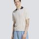 Camiseta Adidas Fútbol Punto Trenzado Blanca Unisex