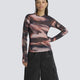 Camiseta Adidas Tul Rosa Mujer