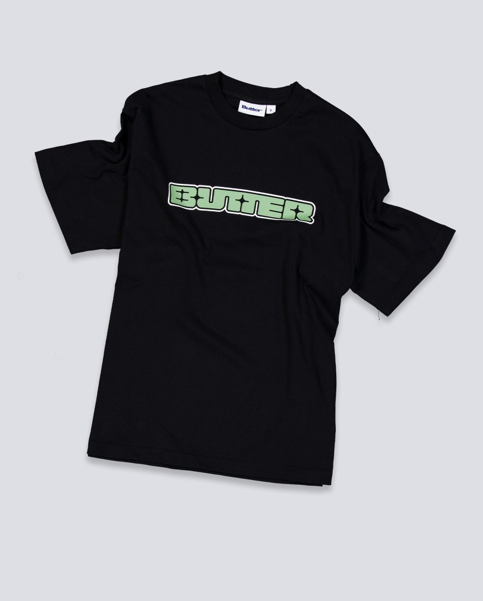 Camiseta Butter Goods Glint Negra Unisex BGQ1260804