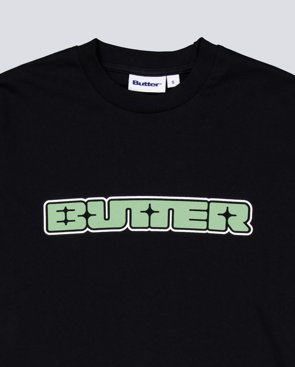 Camiseta Butter Goods Glint Negra Unisex BGQ1260804