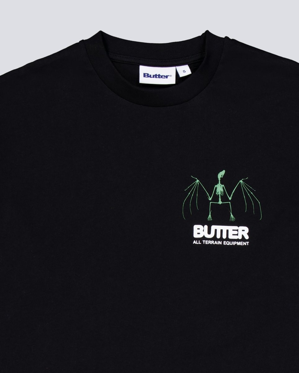 Camiseta Butter Goods Nocturnal Negra Unisex BGQ1260903