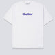 Camiseta Butter Goods Outline Logo Blanca Unisex