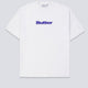 Camiseta Butter Goods Outline Logo Blanca Unisex