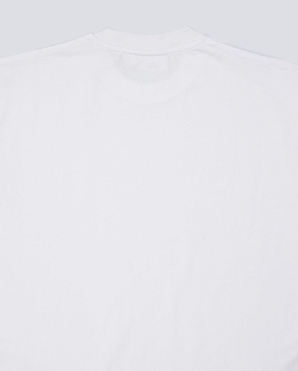 Camiseta Butter Goods Outline Logo Blanca Unisex BGQ3250301
