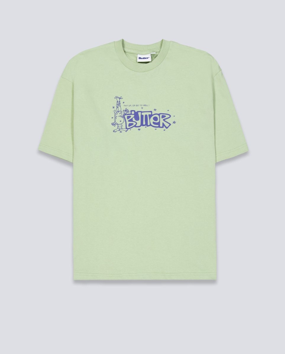 Camiseta Butter Goods Pay Up Verde Unisex BGQ1260701