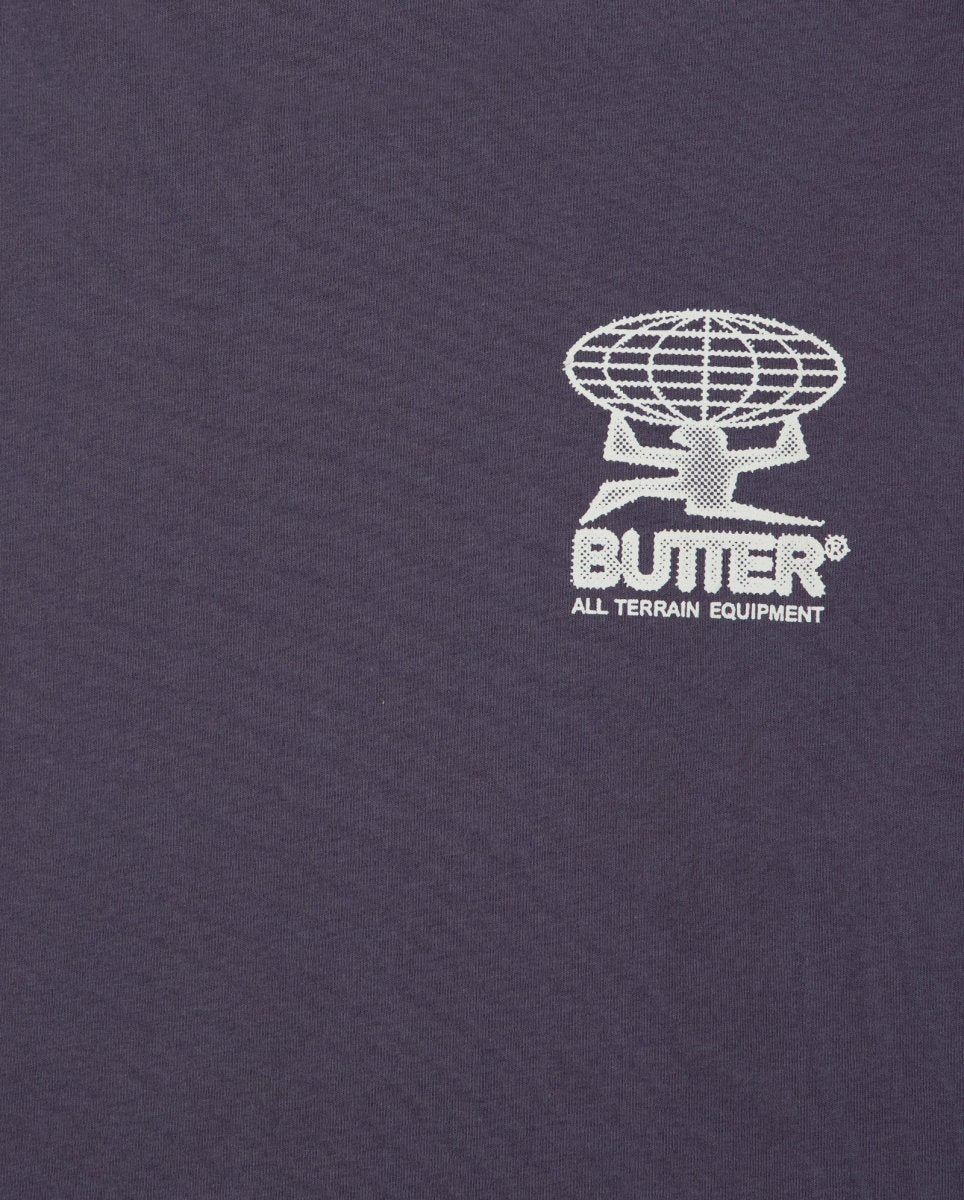 Camiseta Butter Goods Terrain Negra Unisex BGQ3250903