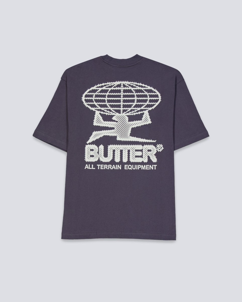 Camiseta Butter Goods Terrain Negra Unisex BGQ3250903