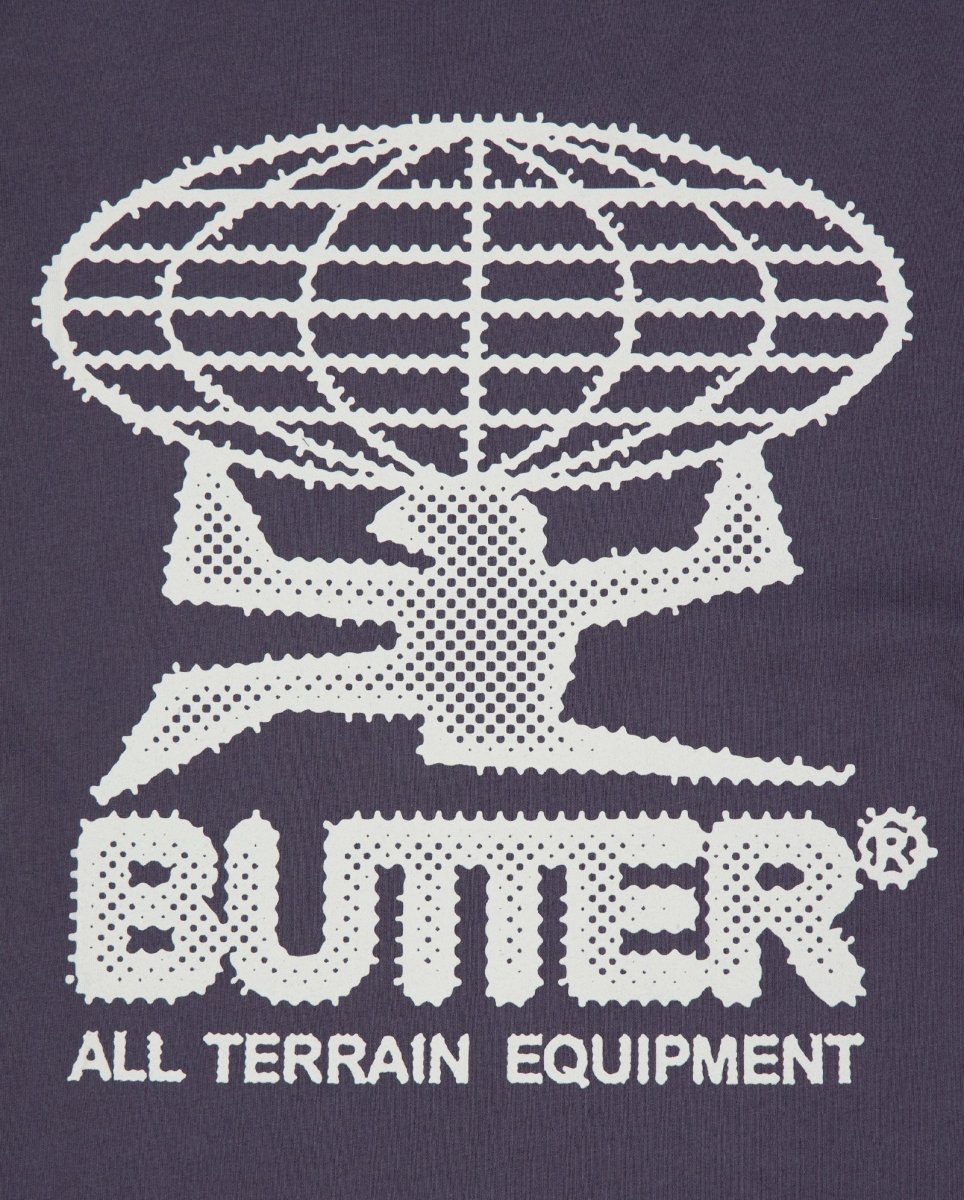 Camiseta Butter Goods Terrain Negra Unisex BGQ3250903