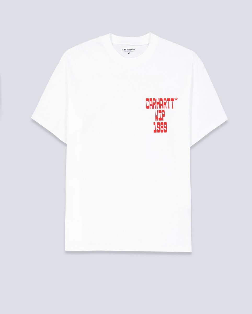 Camiseta Carhart Wip Blocks T-Shirt Blanco Unisex I036231-02XX