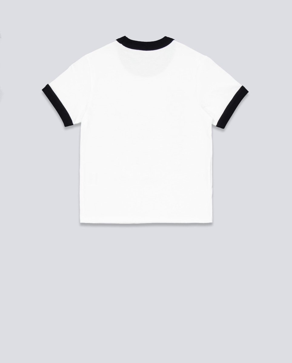 Camiseta Carhart Wip Ringer T-Shirt Blanco Mujer I036392-00AXX