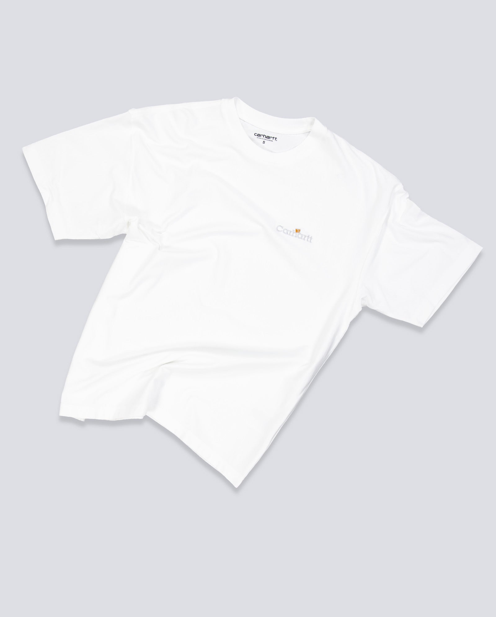 Camiseta Carhartt WIP Label Blanca Unisex I036180-02XX