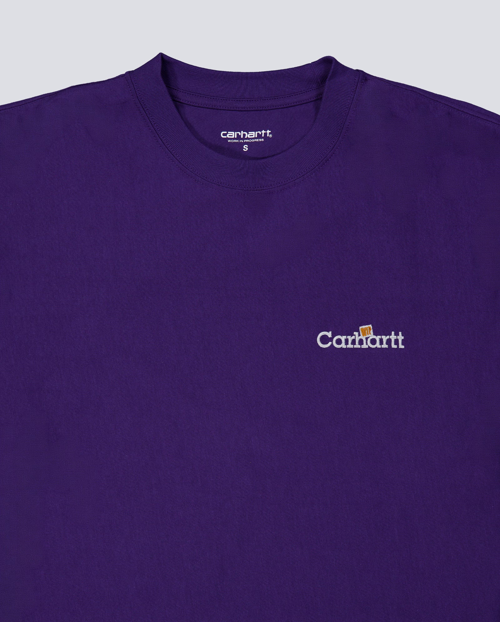 Camiseta Carhartt WIP Label Morada Unisex I036180-3IIXX