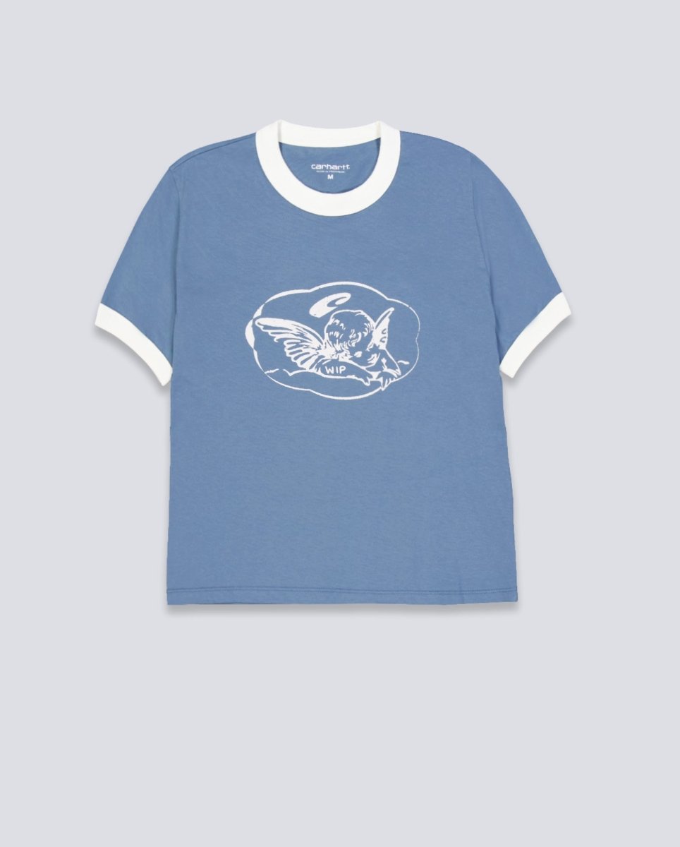 Camiseta Carhartt WIP Reminiscing Azul Mujer I036034-3GG60