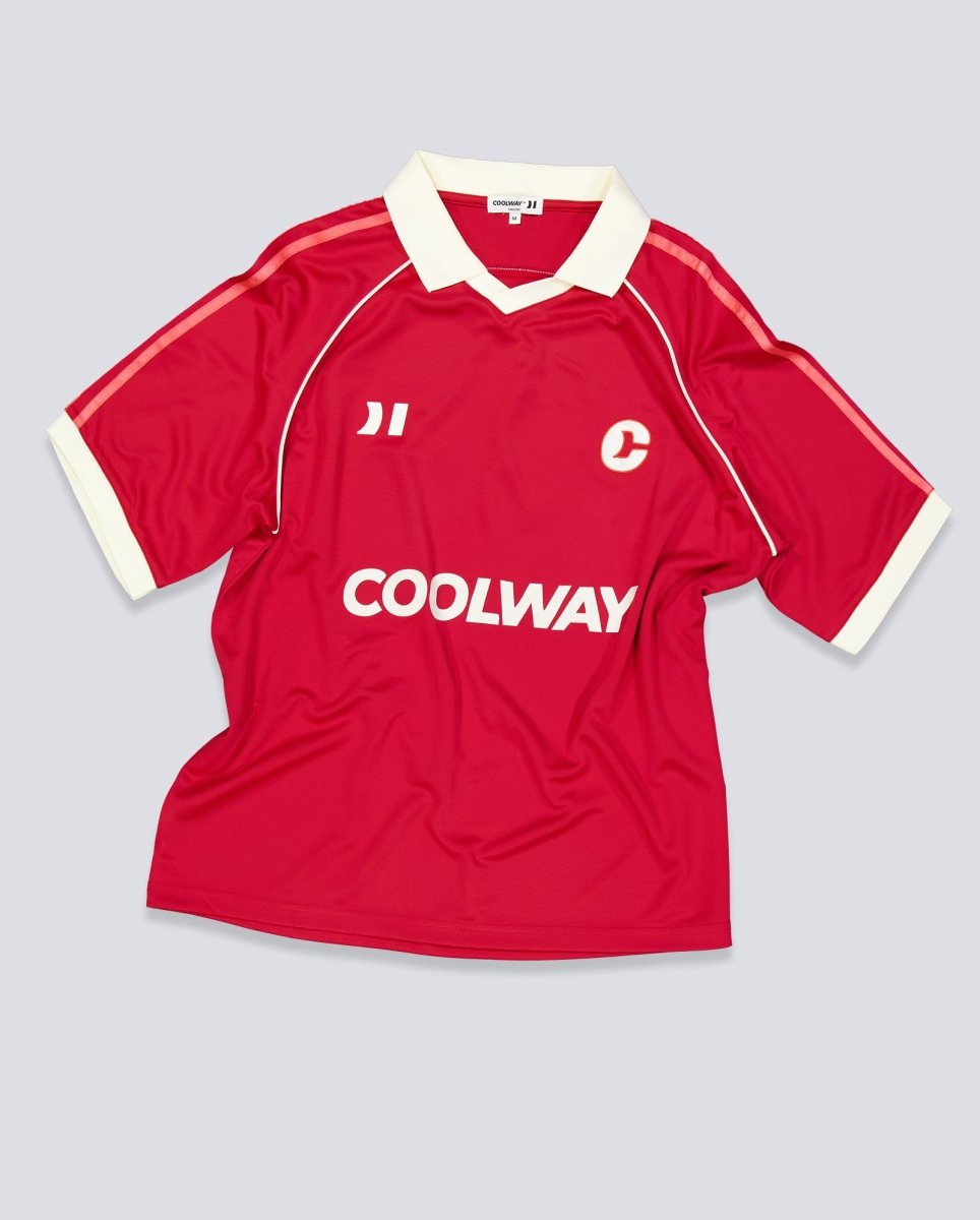 Camiseta Coolway Goalway Rojo Unisex 9058841