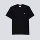 Camiseta De Lacoste Estampado Tennis Heritage Negro Hombre