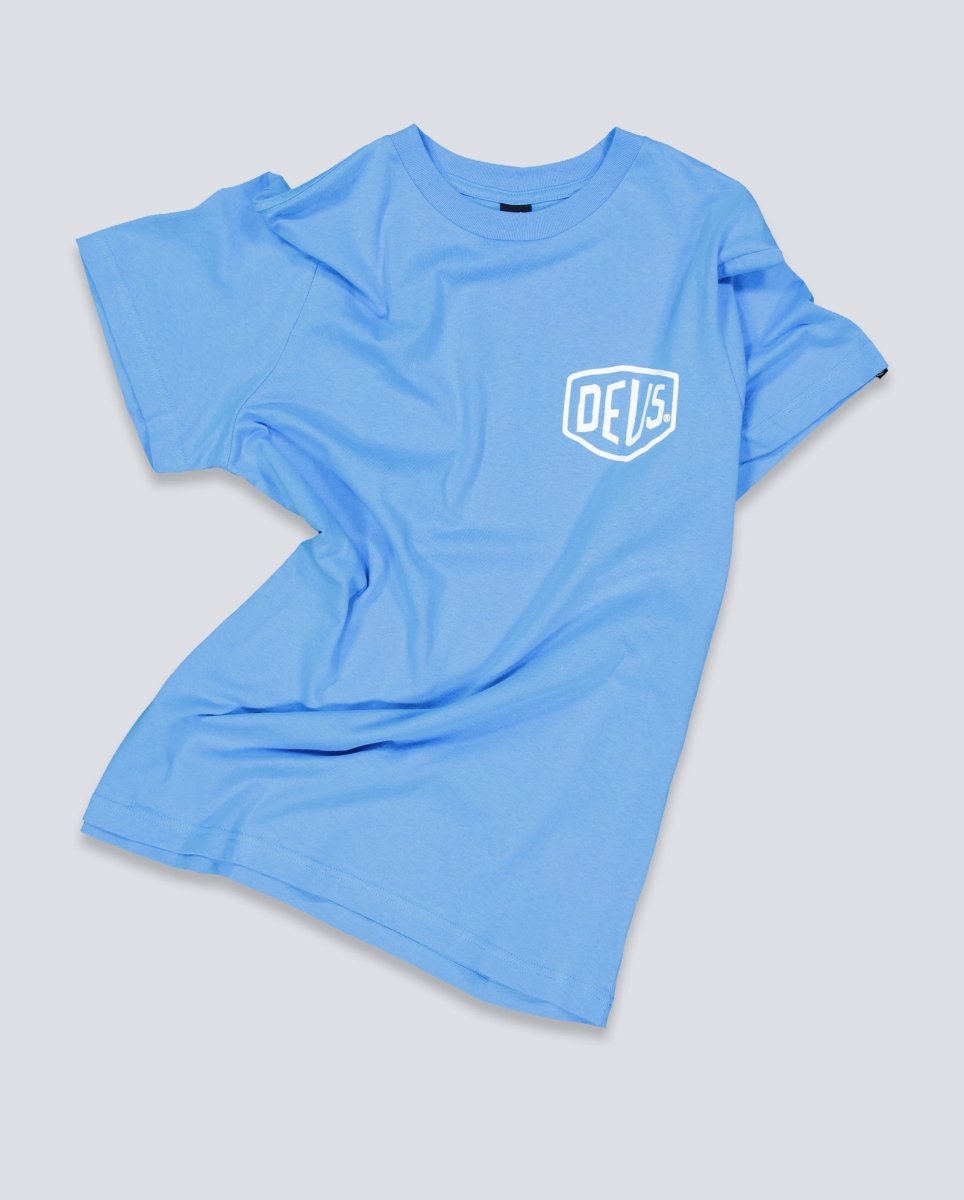 Camiseta Deus Biarritz Address Azul Unisex D261MTS127