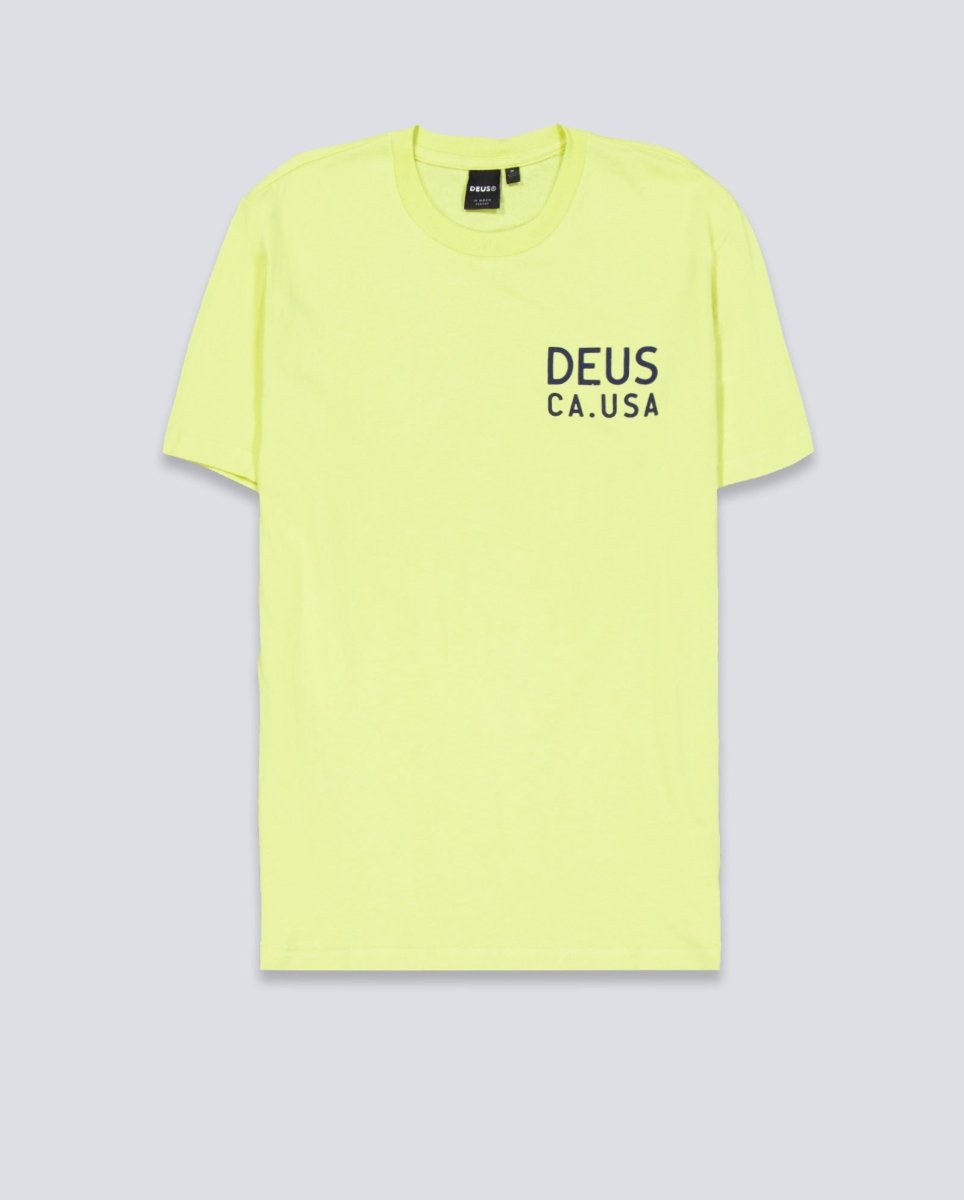 Camiseta Deus Camber Amarilla Unisex D261MTS320
