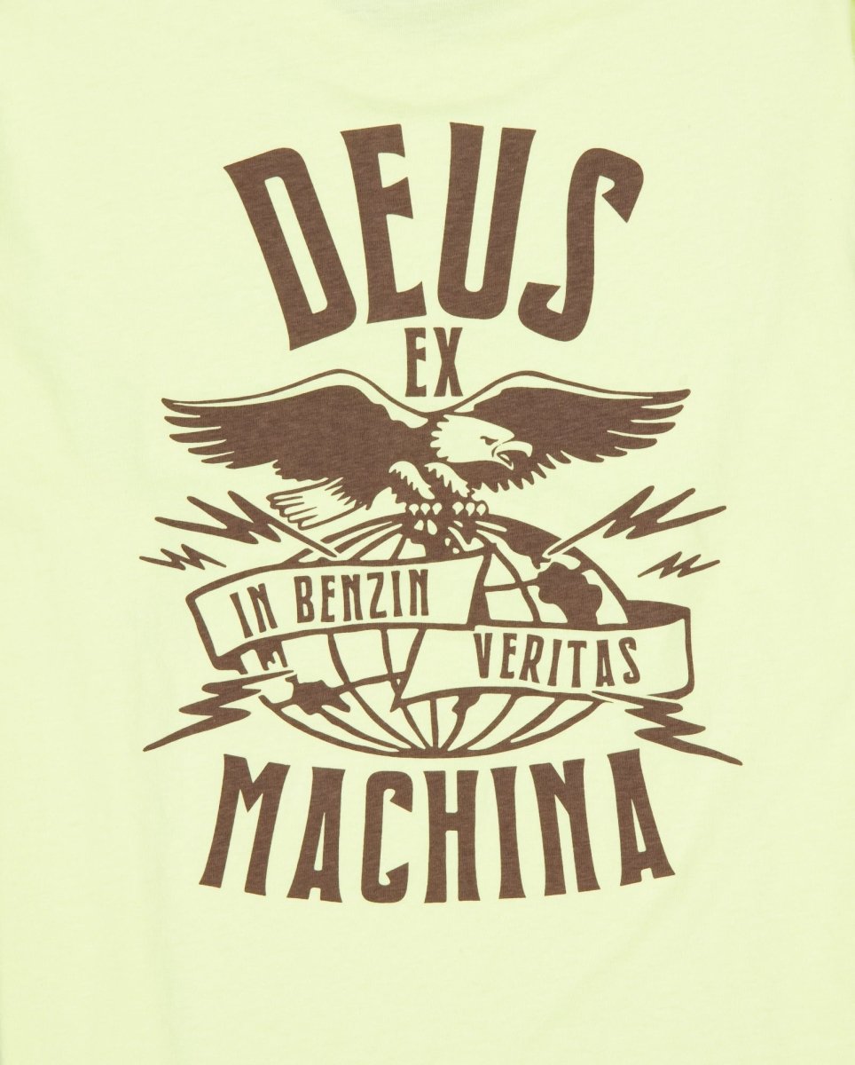 Camiseta Deus Claw-Some Whizz Amarilla Unisex D261MTS326
