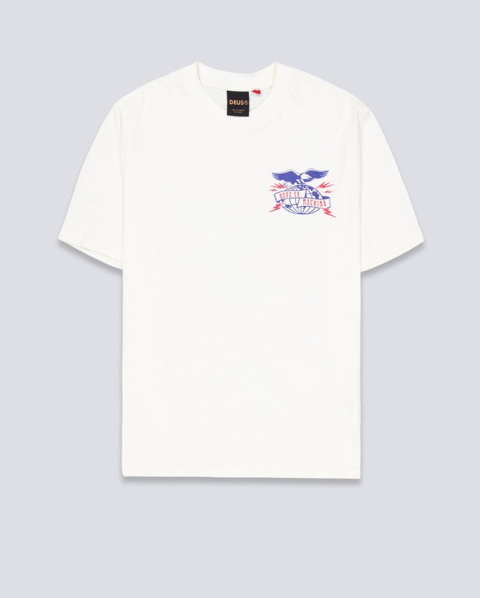 Camiseta Deus Claw-Some Whizz Beige unisex D261MTS326