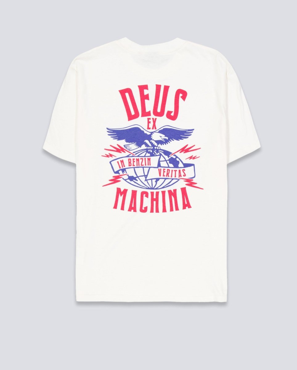 Camiseta Deus Claw-Some Whizz Beige unisex D261MTS326