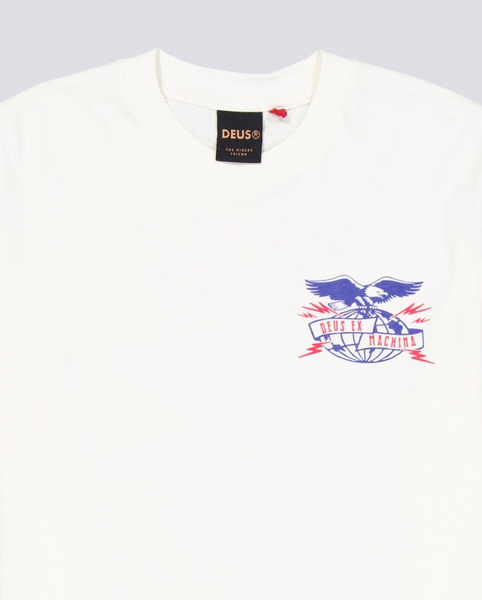 Camiseta Deus Claw-Some Whizz Beige unisex D261MTS326