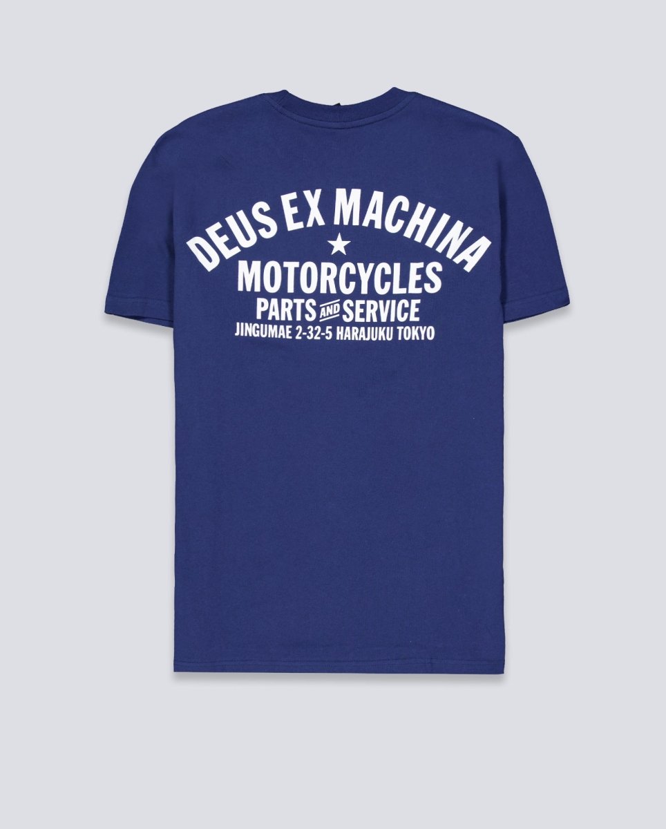 Camiseta Deus Harajuku Address Azul Unisex D261MTS126