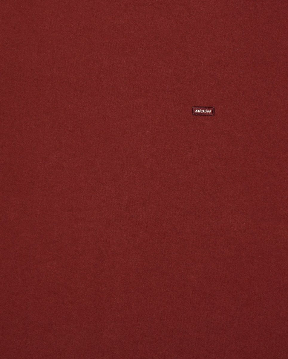Camiseta Dickies Clancy Heavyweight Granate Hombre DK0A4Z4LL161
