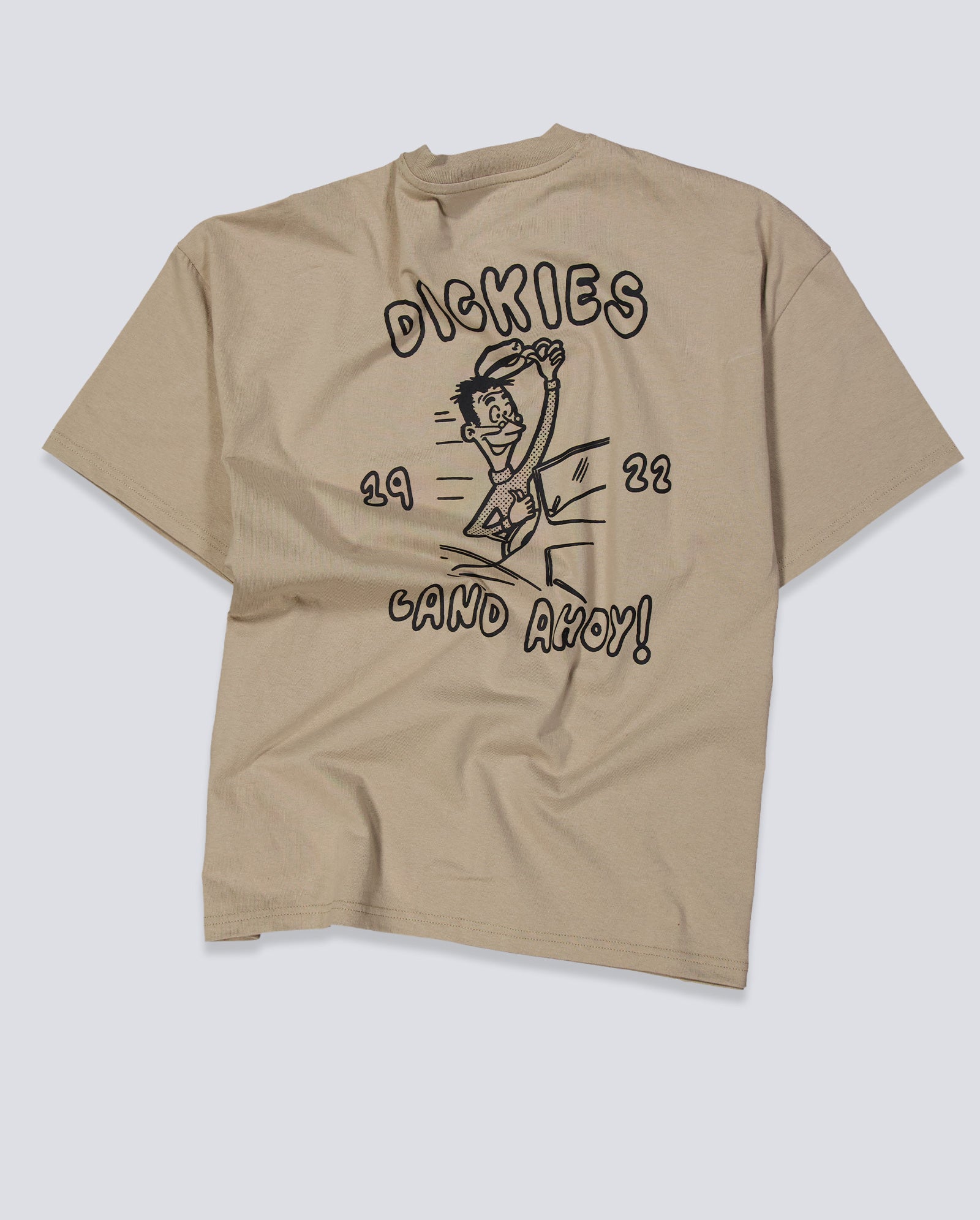 Camiseta Dickies Decartuville Beige Unisex DK0A87QT0DS1