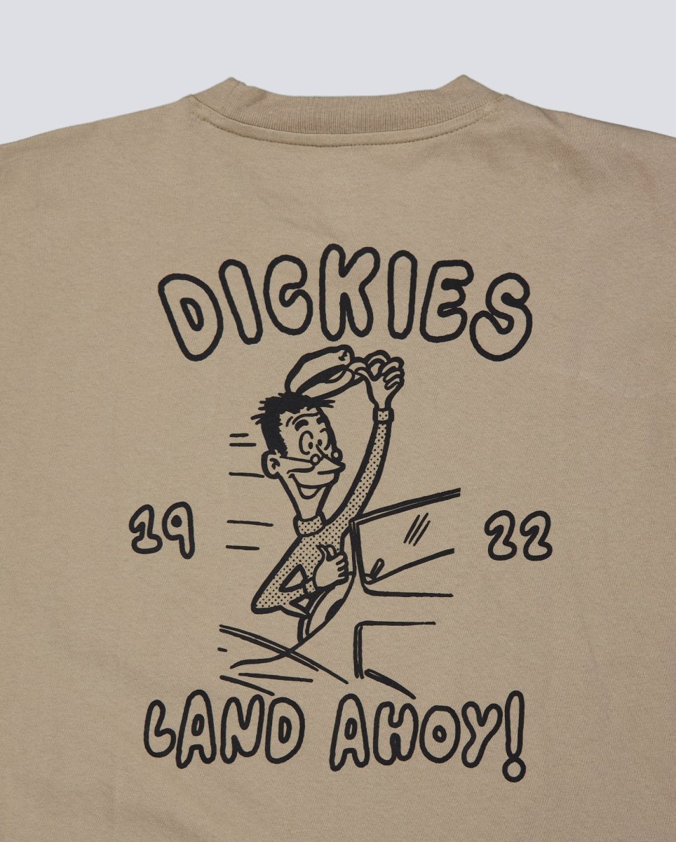 Camiseta Dickies Decartuville Beige Unisex DK0A87QT0DS1