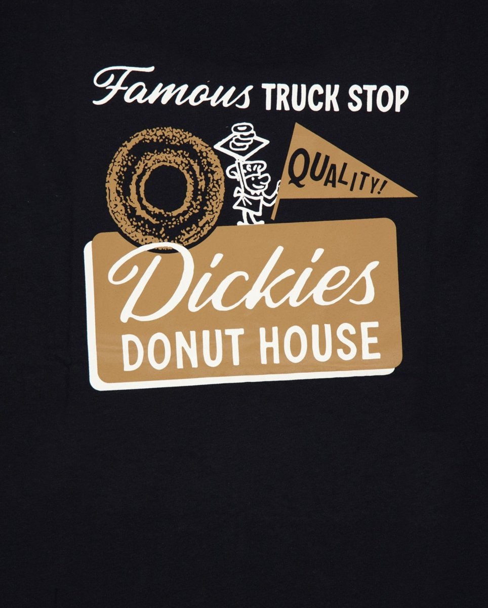 Camiseta Dickies Donut House Negro Hombre DK0A87QNBLK1