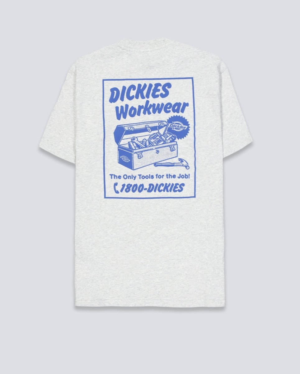 Camiseta Dickies Dry Ridge Gris Unisex DK0A8853A281