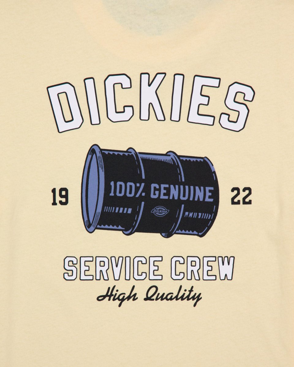 Camiseta Dickies Service Crew Amarillo Unisex