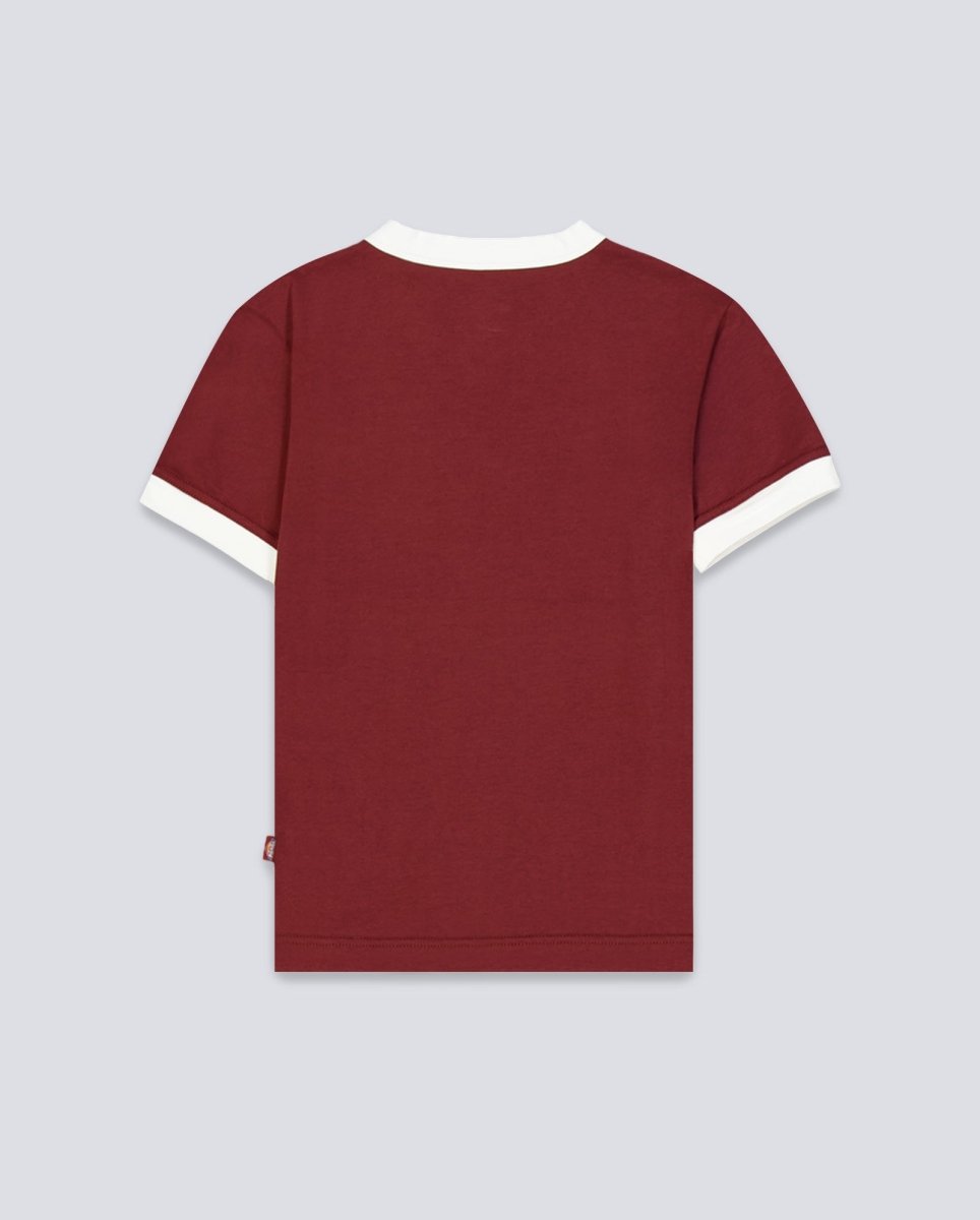 Camiseta Dickies Slayden Ringer Tee Granate Mujer DK0A87Q9L161