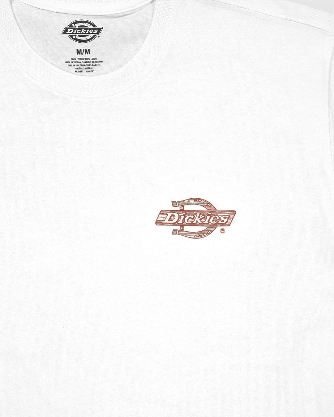 Camiseta Dickies Wood Logo Blanco Hombre