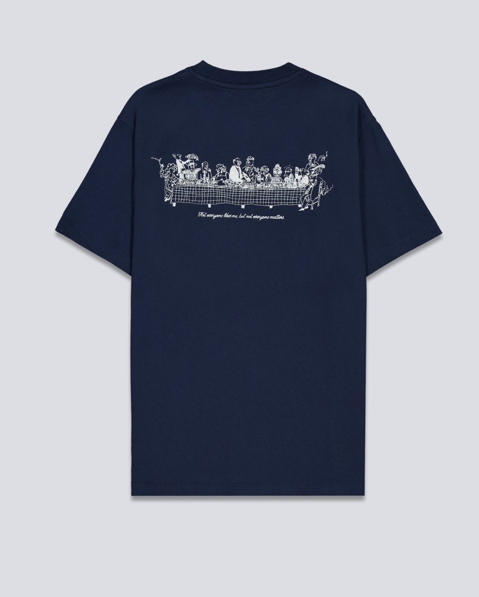 Camiseta Edmmond Studios Banquet Hall Azul Unisex 126-30-32590