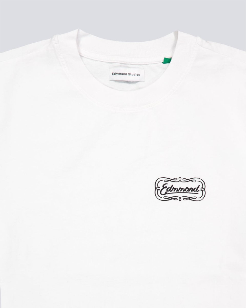 Camiseta Edmmond Studios Bellboy Blanco Unisex 125-30-31000