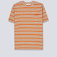 Camiseta Edmmond Studios Flame Stripes Marrón Unisex