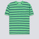 Camiseta Edmmond Studios Flame Stripes Verde Hombre