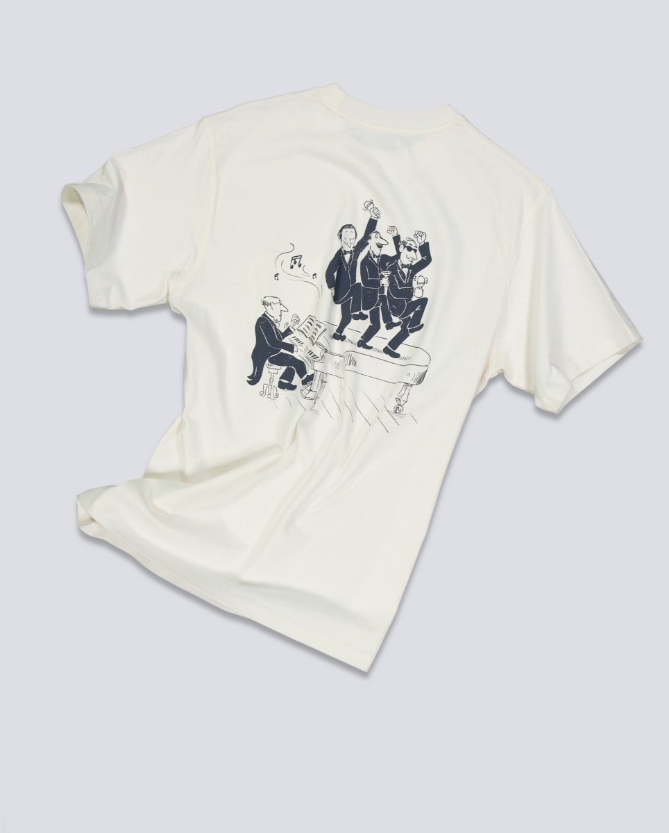 Camiseta Edmmond Studios Keynotes Plain Blanco Unisex 126-30-20010