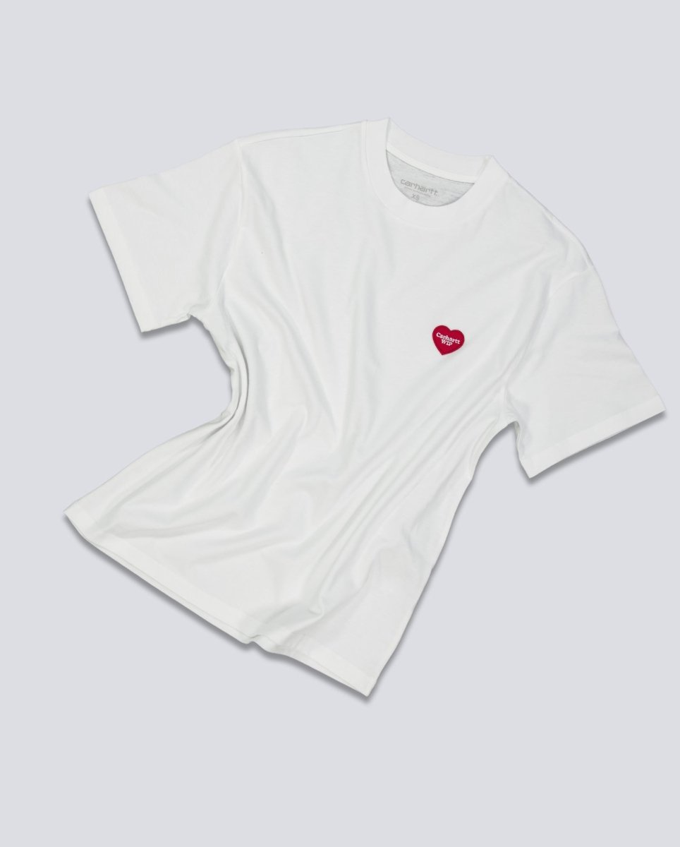 Camiseta Heart Patch Blanca Unisex I032318-1WZXX