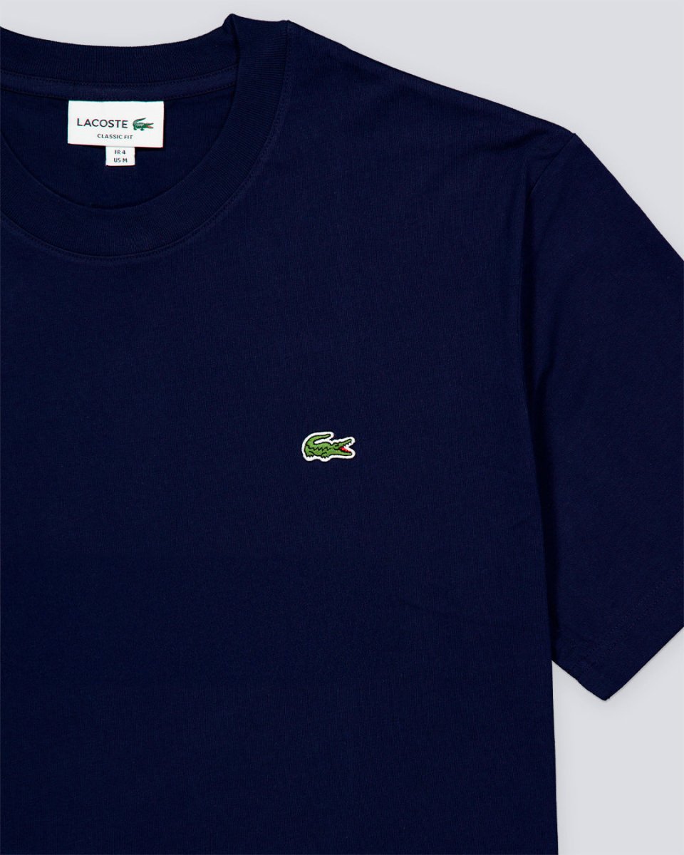 Camiseta Lacoste Classic Fit MidWeight Blanco Hombre