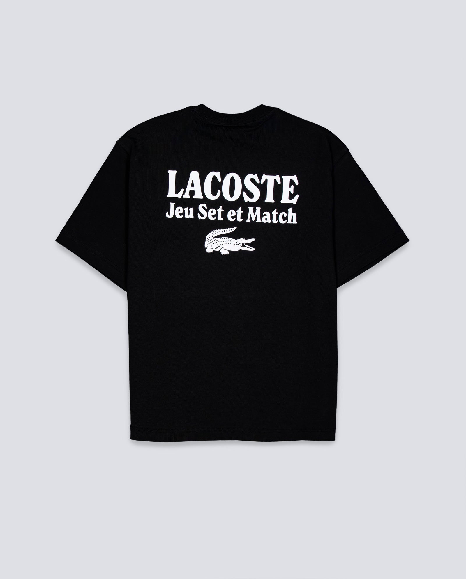 Camiseta Lacoste Corte Amplio Negro Hombre TH5950-00-031