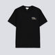 Camiseta Lacoste Estampado Montaña Negro Unisex
