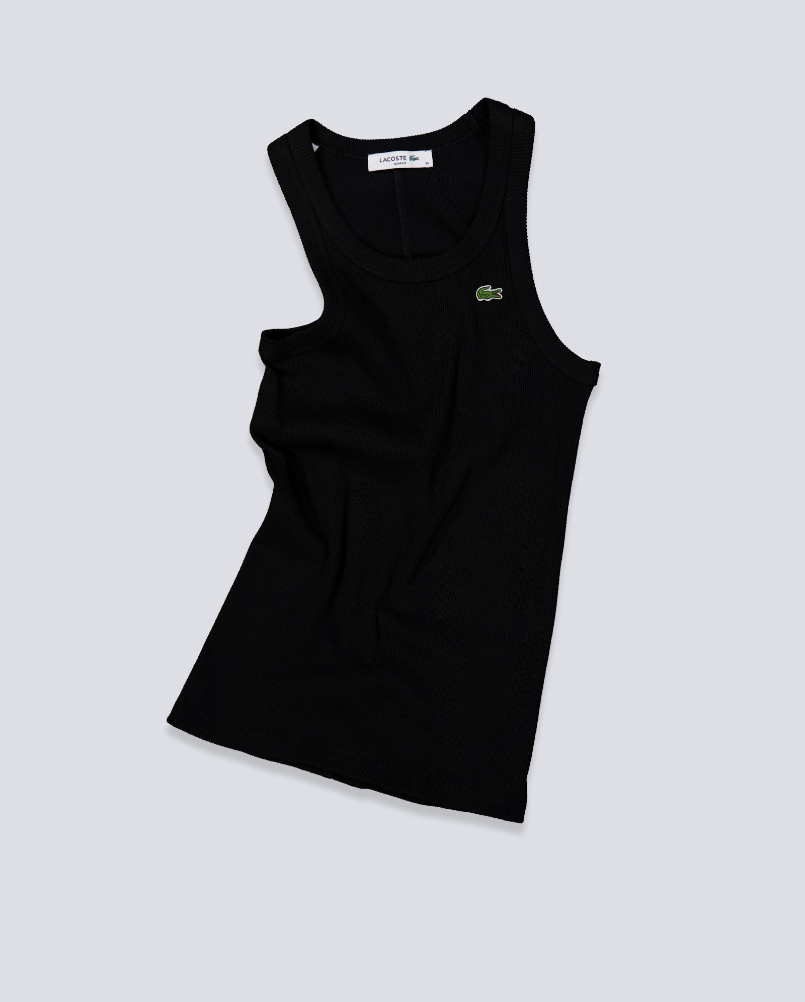 Camiseta Lacoste Negro Mujer TF5388-031