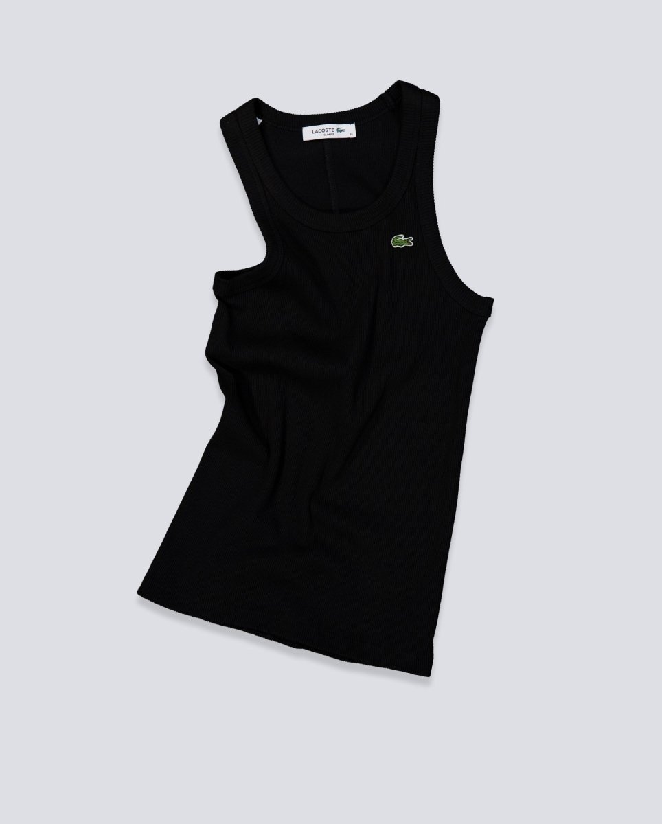 Camiseta Lacoste Negro Mujer TF5388-031
