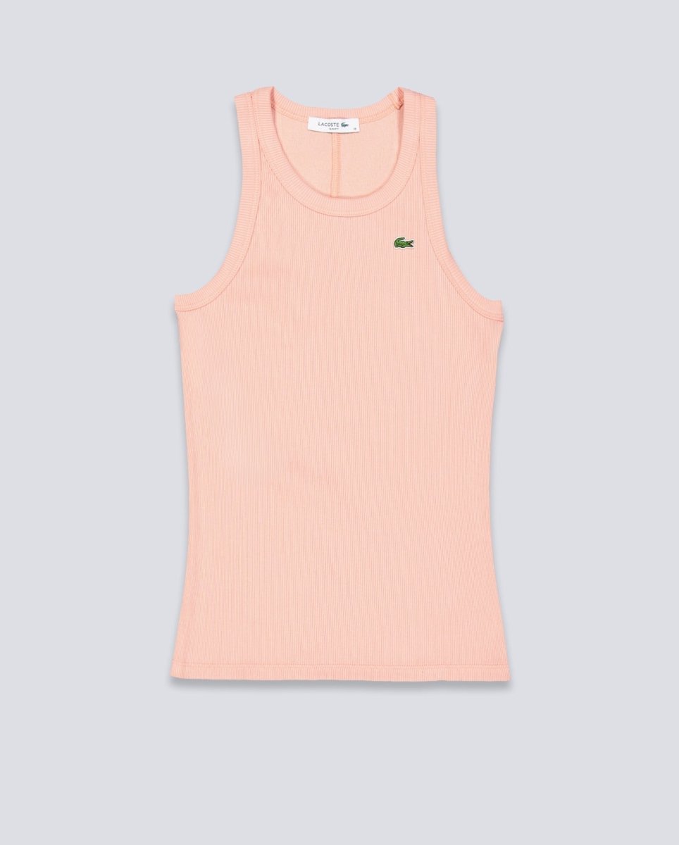 Camiseta Lacoste Rosa Mujer TF5388-UI2
