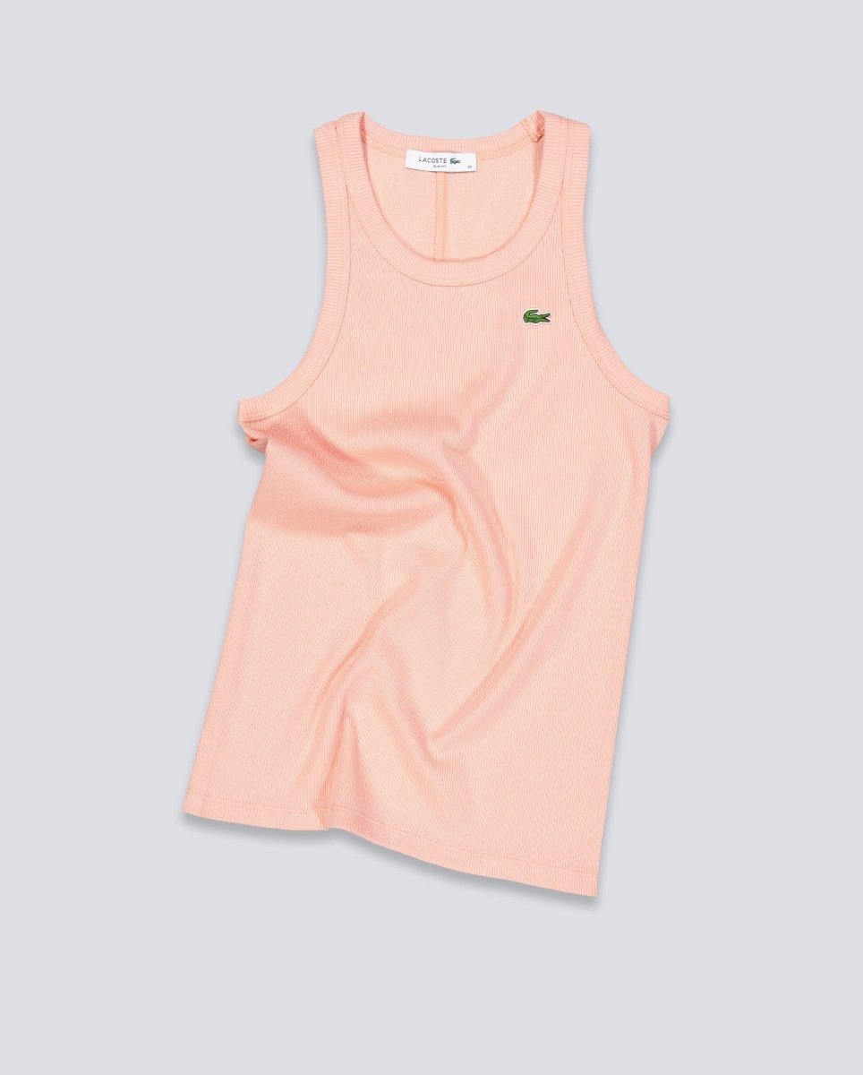 Camiseta Lacoste Rosa Mujer TF5388-UI2