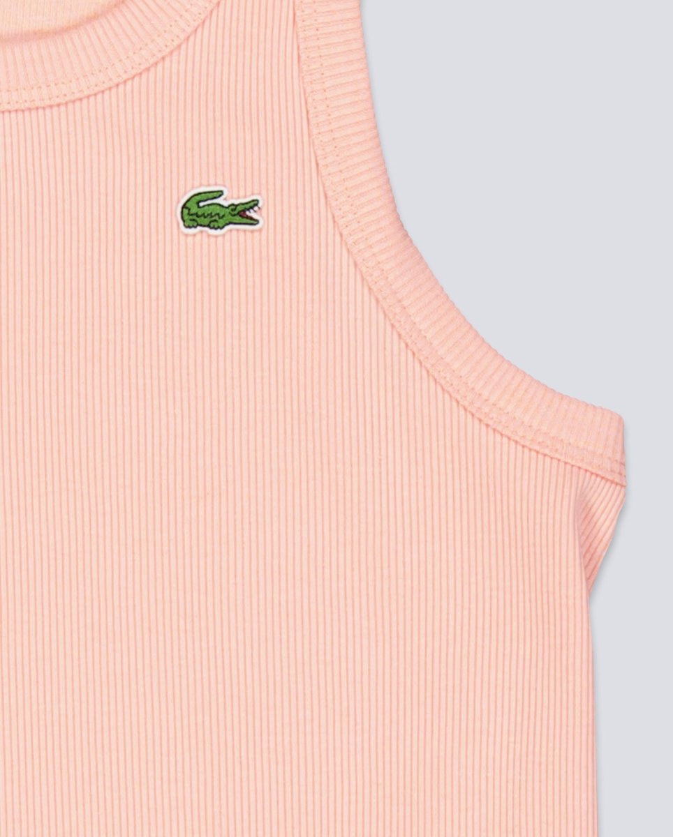 Camiseta Lacoste Rosa Mujer TF5388-UI2
